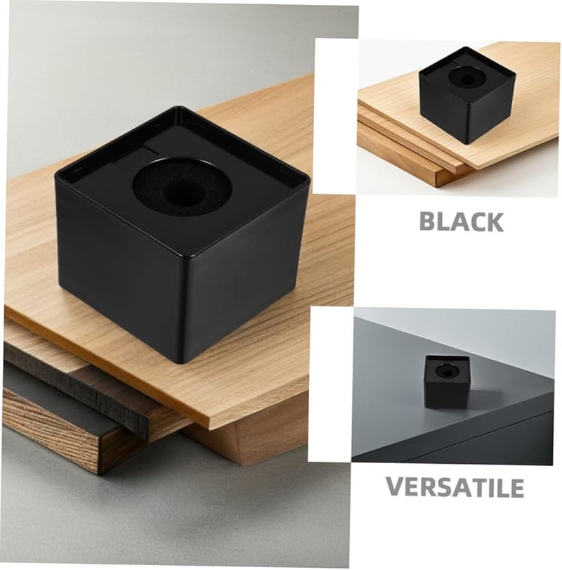 BESPORTBLE 3 Pack Square Cube Microphone Flag Holder Stand For Interview KTV Report Host - Image 3